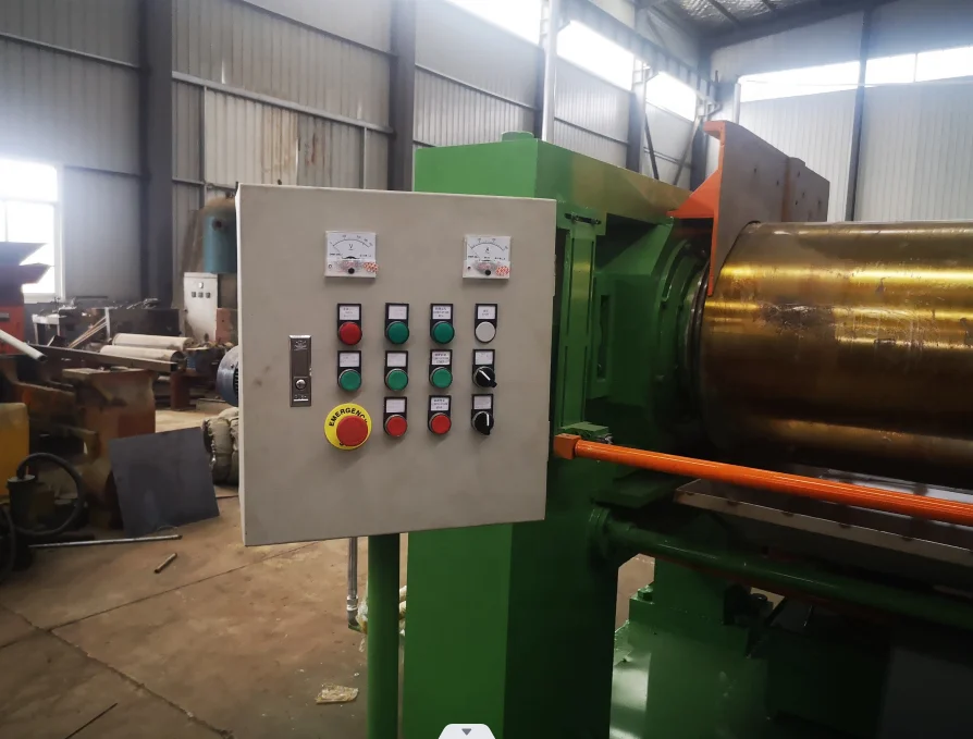 Laboratory-Size Open Type Rubber Mixing Mill Waste Rubber Mixing Mill Xk-400 Rubber Mixing Mill