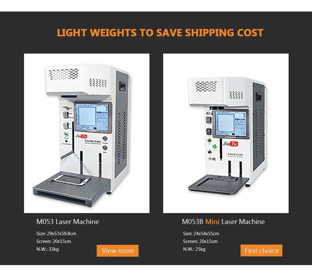 2020 Newest Mini DIY Fiber Engraving Back Cover Separating LCD Repair Laser Separator Machine