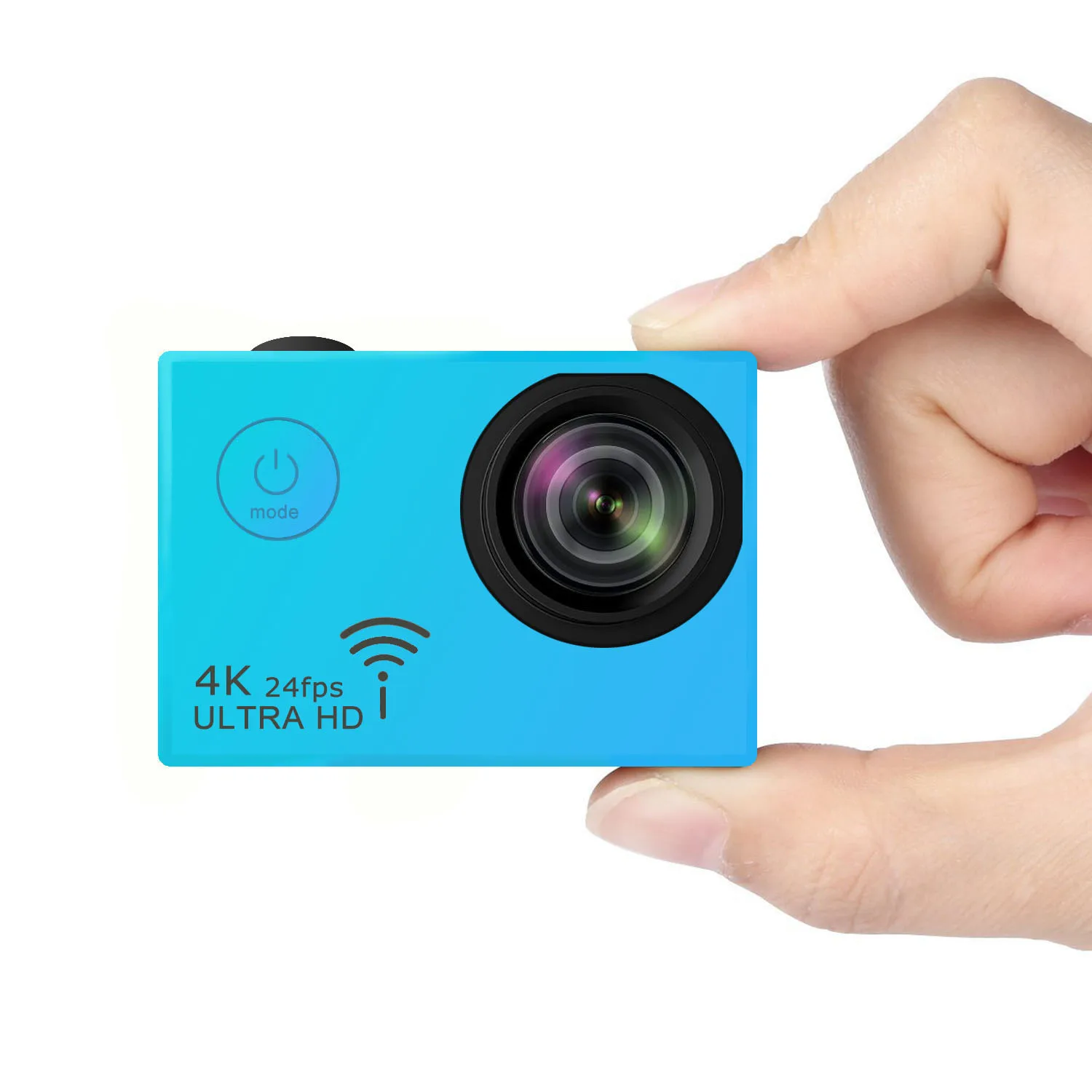 4K 170 широкоугольная Спортивная камера WiFi Full HD 12 МП подводный монтажный рекордер Экшн-камера с комплектом аксессуаров