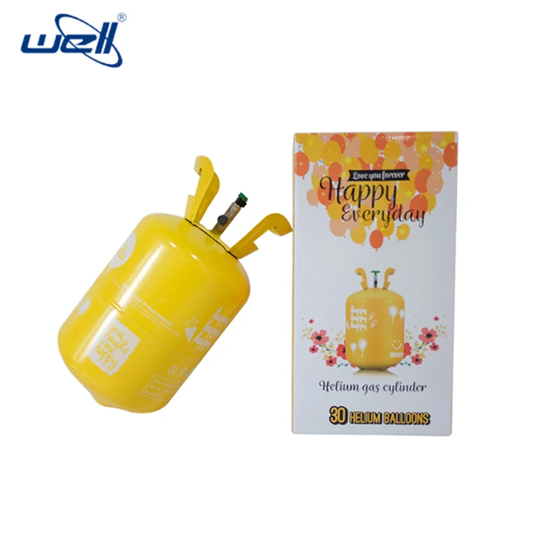 7.1L Chinese Factory Small Disposable Helium Gas Cylinder Price
