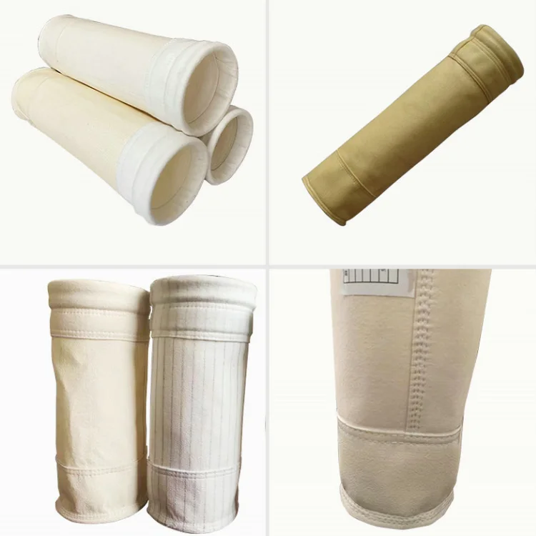 Polyester Dust Collector Bag Folding Industrial Soot Collection Filter Bag air filter material