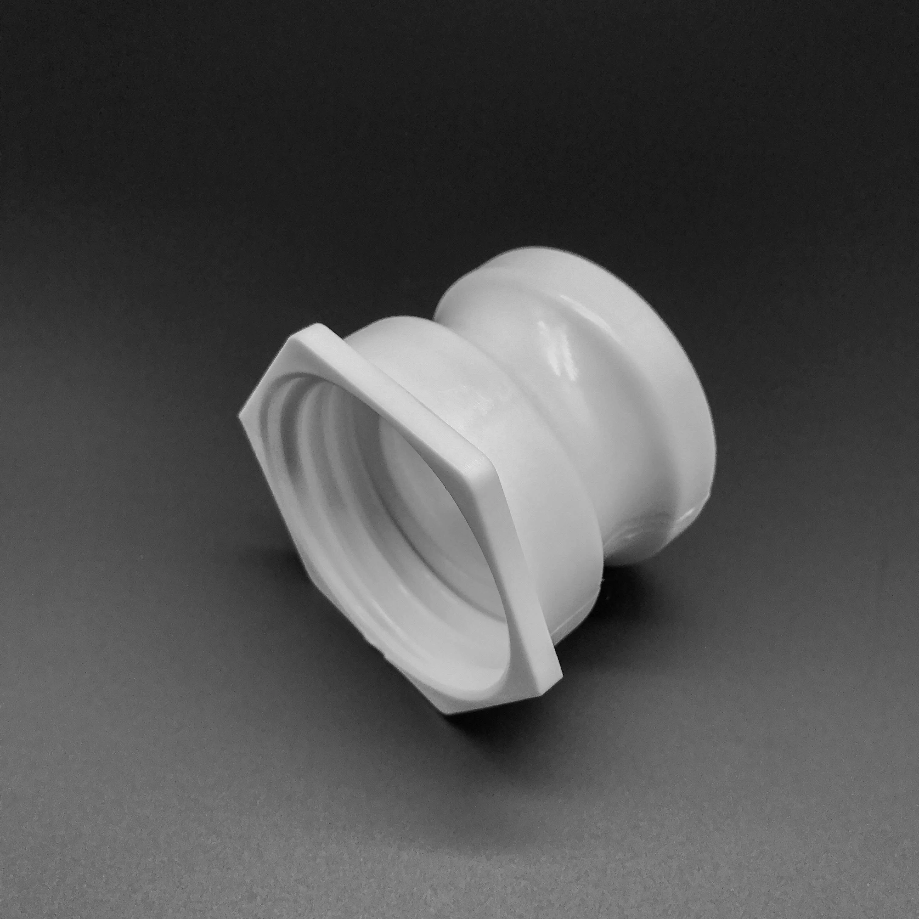 New Design 2inches  camlock quick coupling A  plastic white adapter for IBC tank  IBC container
