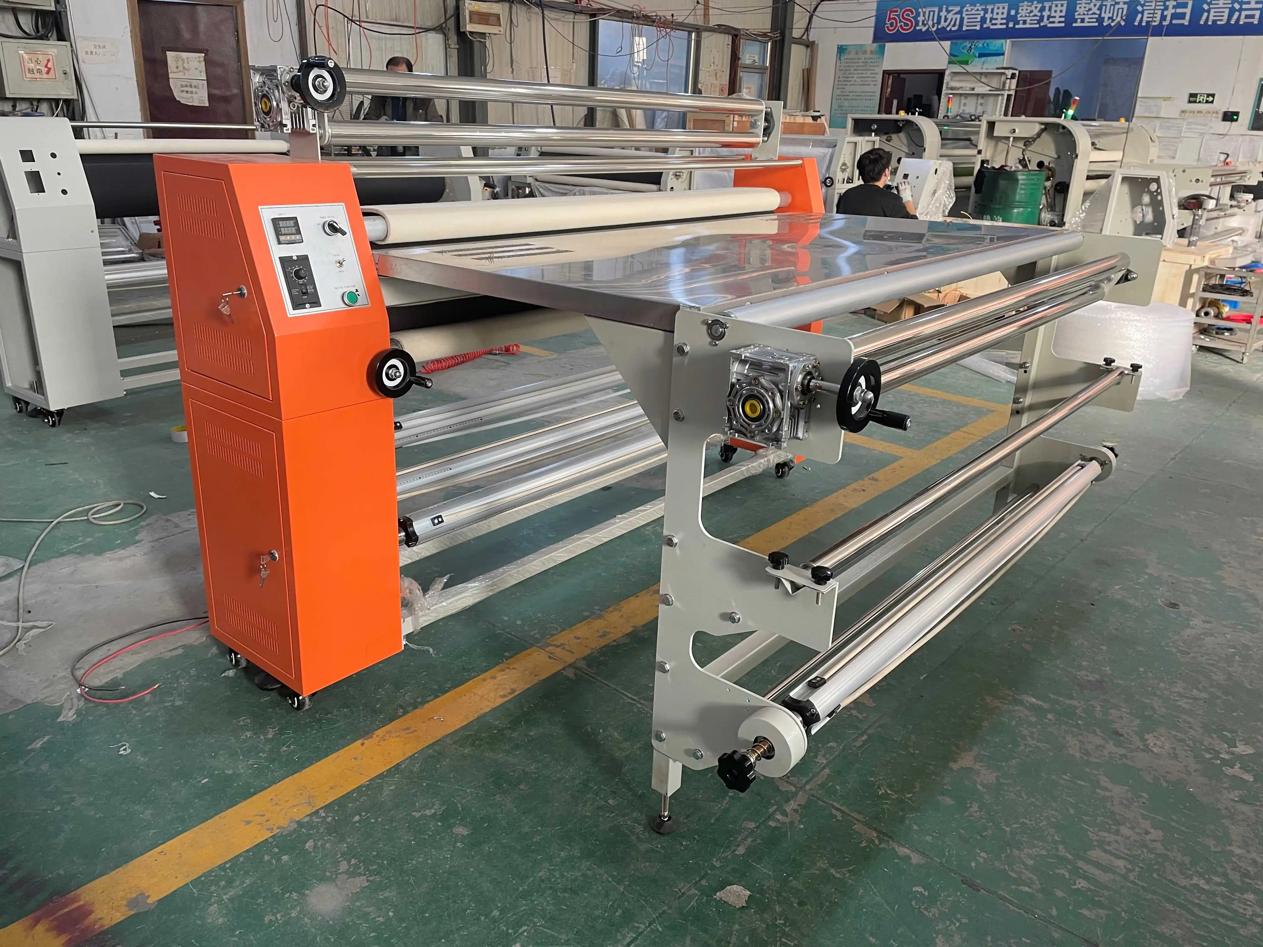 Electricity Heating Pour Sublimer En Rouleau Rodillo Transferencia Thermal Roller Heat Press Machine