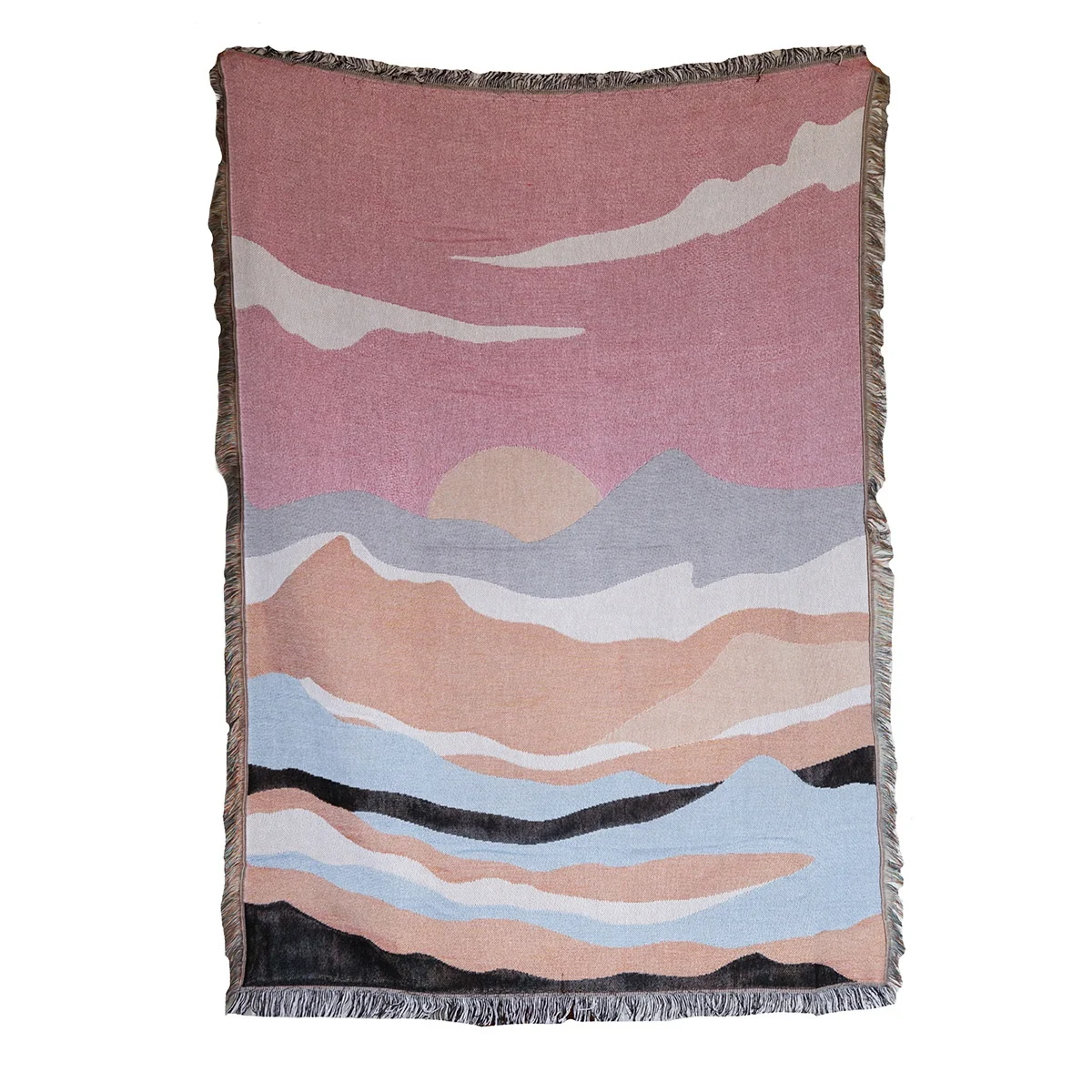 
2020 Classic Yarn-dyed jacquard Geometric Ethnic Cotton wall hanging 