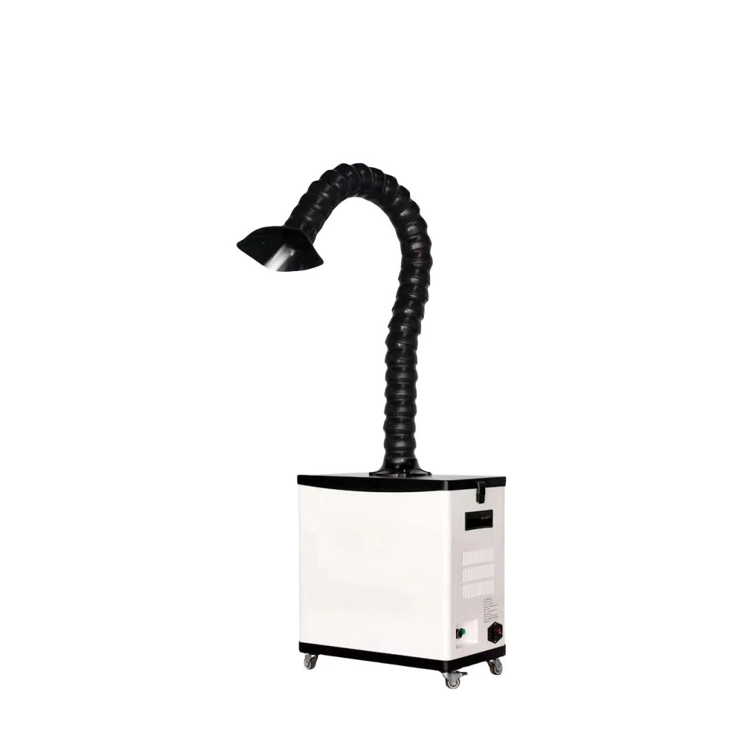230W Smoke Purifier Fume Extraction System Hepa Solder Fume Extractor for laser marking system