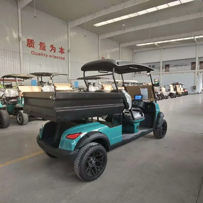 wholesalers China cargo utility vehicle 2 4 6 8 seat off-road scooter new design mini farm truck 2024 electric golf carts