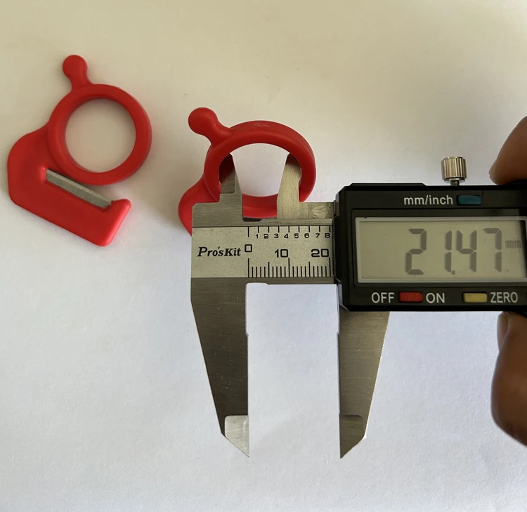 Finger Knife Small Tool Cutter Safety Thread Plastic Cut Strap Cutting Ring Knife snitty safety cutter
