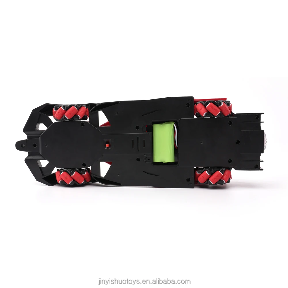 
Formula racing 2.4G remote-controlled universal stunt car with light spray 