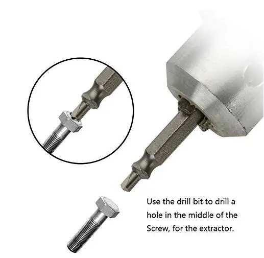 4 шт., набор направляющих сверл для извлечения сломанных солей