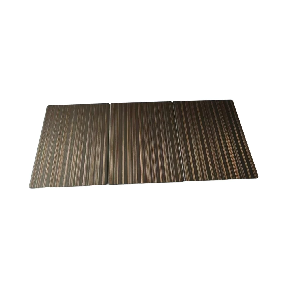 Irregular red bronze stainless steel plate supports customization with good quality and low price