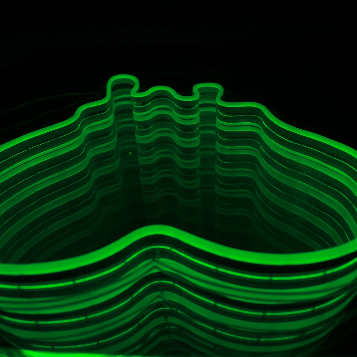 Самые популярные 3D Волшебные бесконечные зеркальные неоновые световые знаки