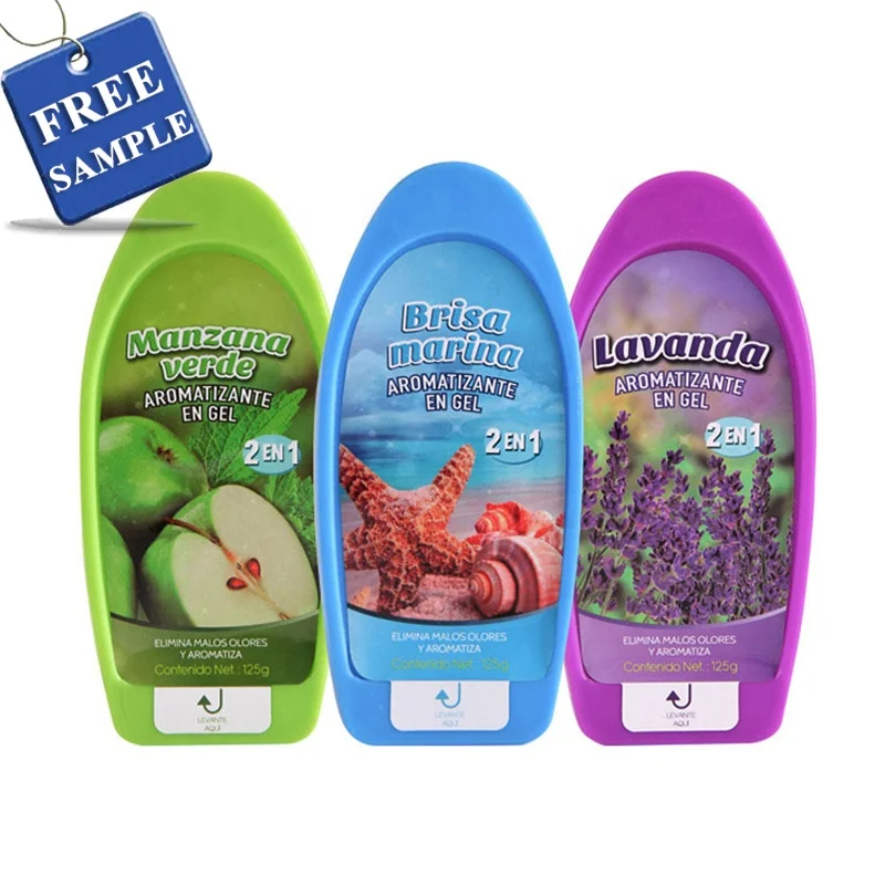 Длительный аромат OEM, 125 г, ароматизированный освежитель воздуха, гель для домашнего автомобиля, туалета, цена