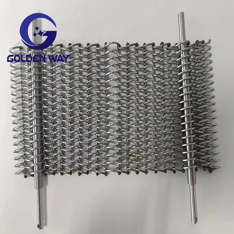 Top Selling Stainless Balanced Woven Chain Link Wire Mesh Conveyor Belt For Baking