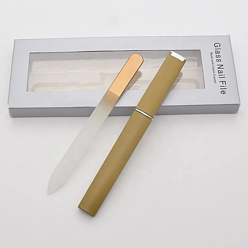 Пользовательская пилка для ногтей с кристаллами в подарочной коробке