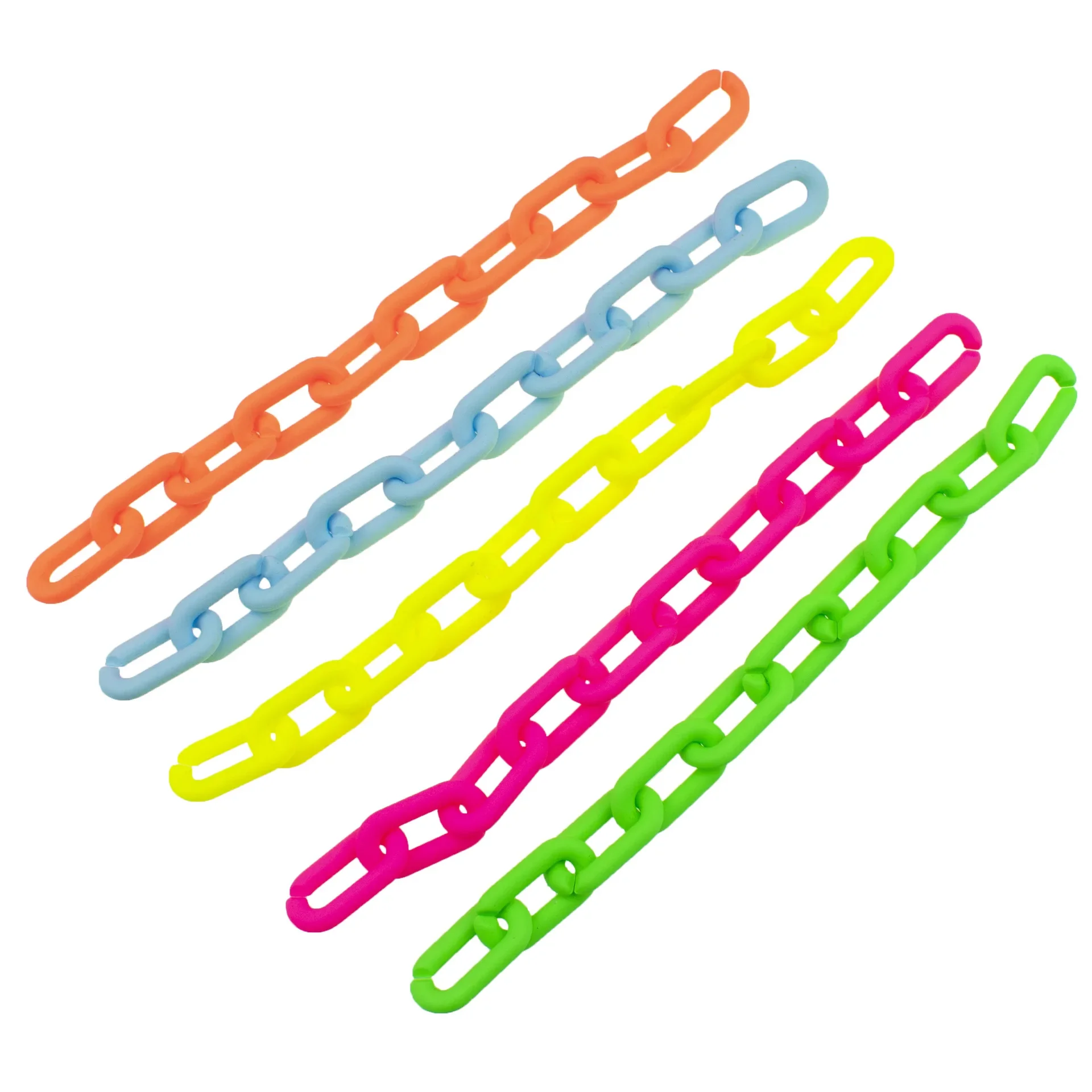 Roller chain link plastic traffic plastic chain