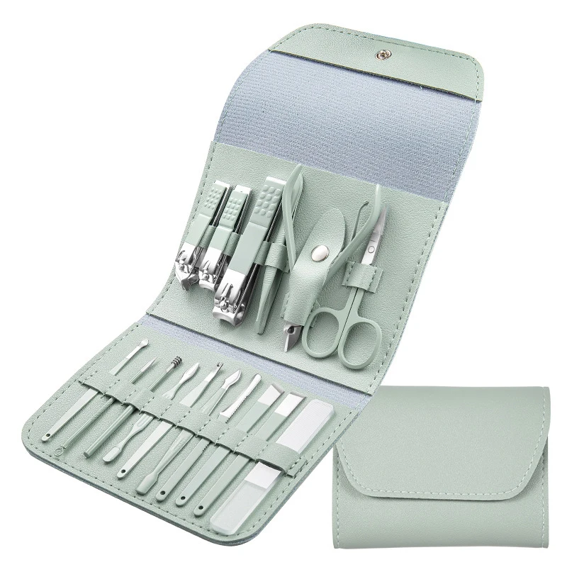 Professional Stainless Steel Nail Clipper Pedicure Set Nail Manicure Set Tools