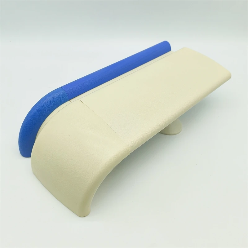 Hospital disabled anticollision balustrades Wall mounted aluminium pvc cover handrails