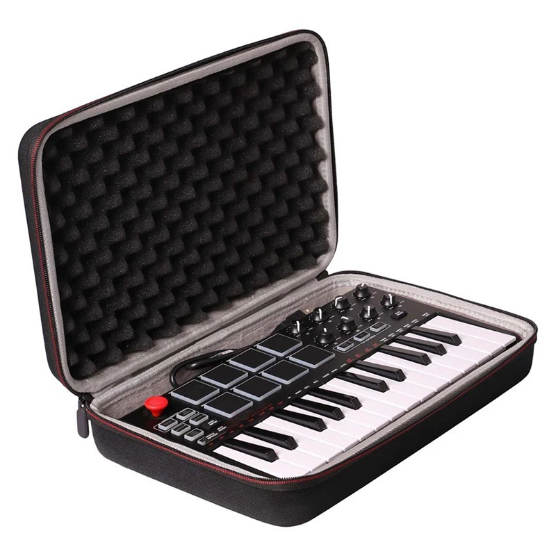 Protective Hard Case Replacement for Akai Professional MPK Mini MKII Custom Logo Storage Bag For USB MIDI Keyboard Controller