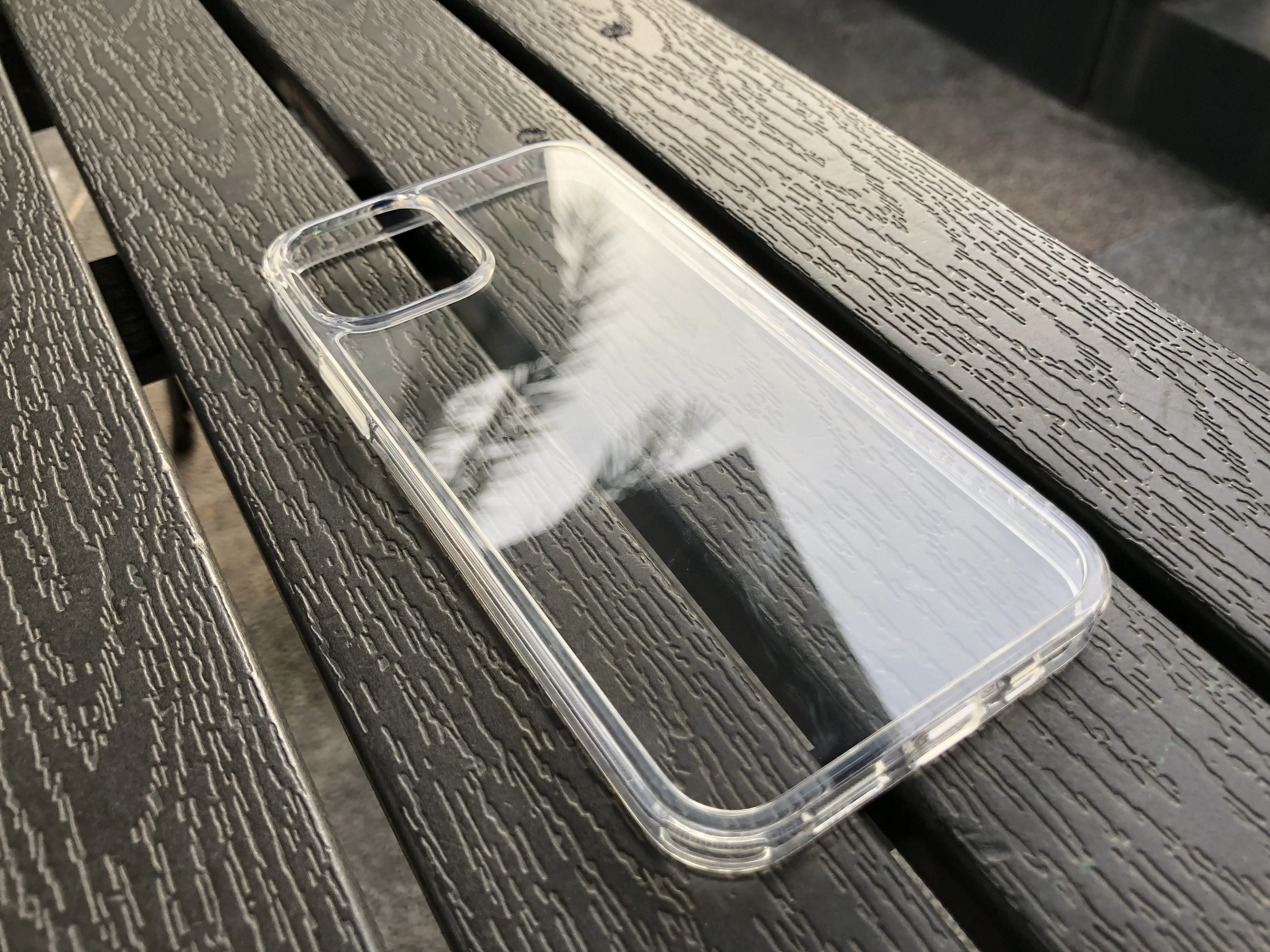 9H Tempered Glass Phone Case Cover Clear Glass Phone Back Cover For iPhone12/SE/14MAX Anti Yellowing Phone Case