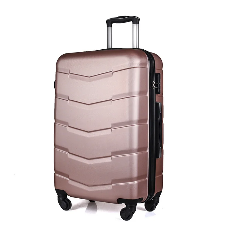Promotional Gifts Trolley plane Luggage and cabin airport Luggage ABS+PC Trolley Suitcase with high quality