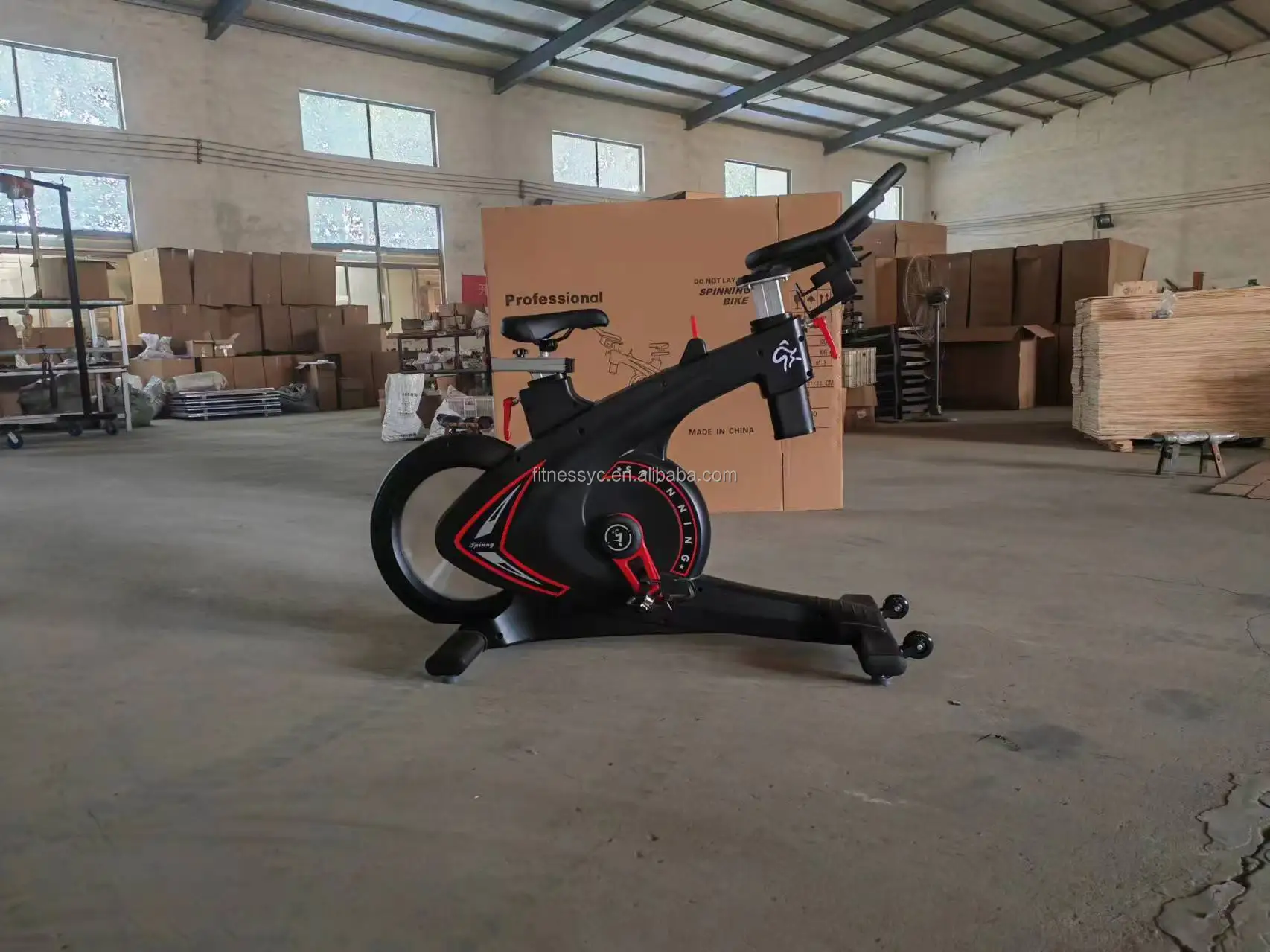 Factory direct sale fitness spin exercise bike commercial bicycle magnetic Spinning Bike for gym YC-4001C