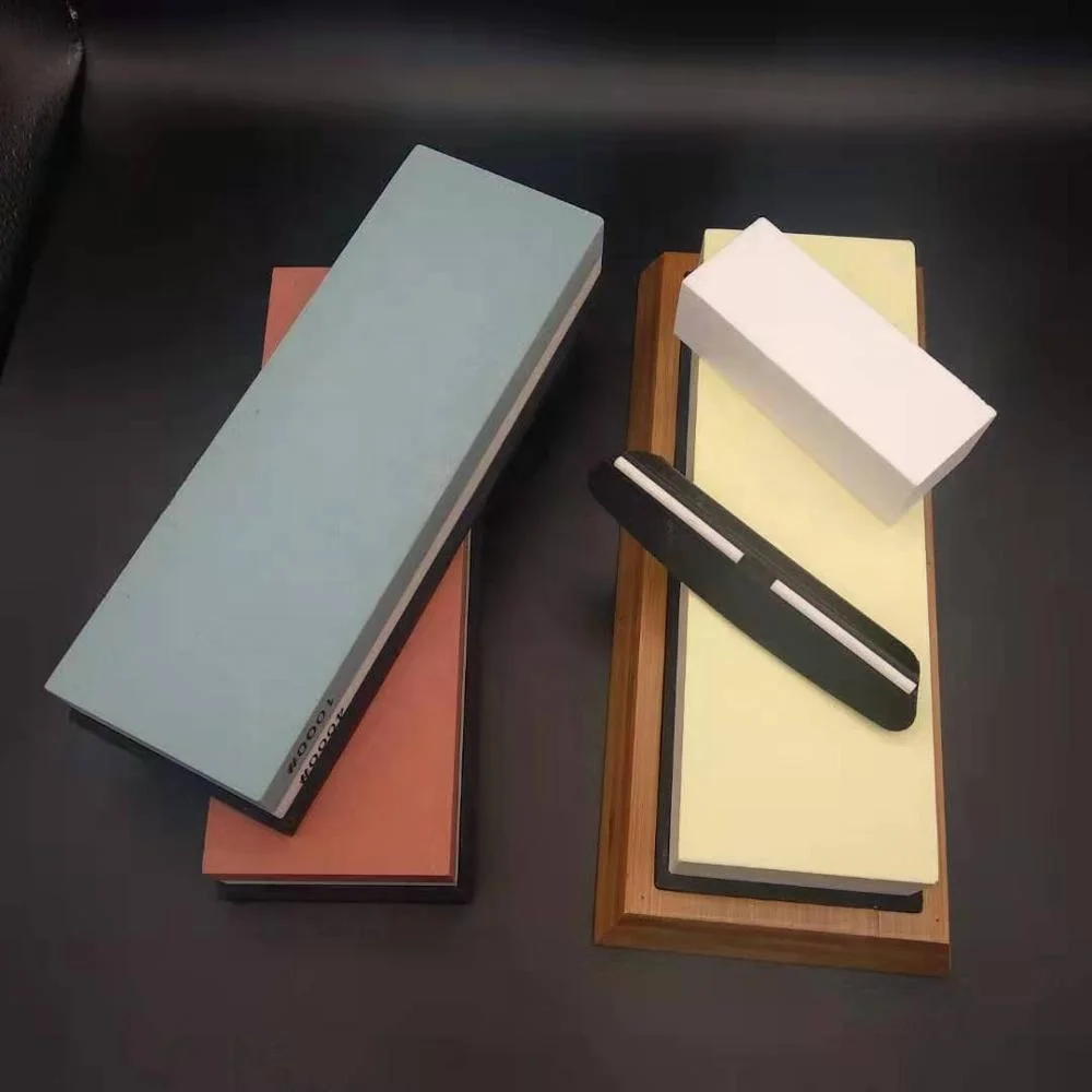 hand grinder whetstone/ Sharpening knife oil stone/ Chinese waterstone for blade