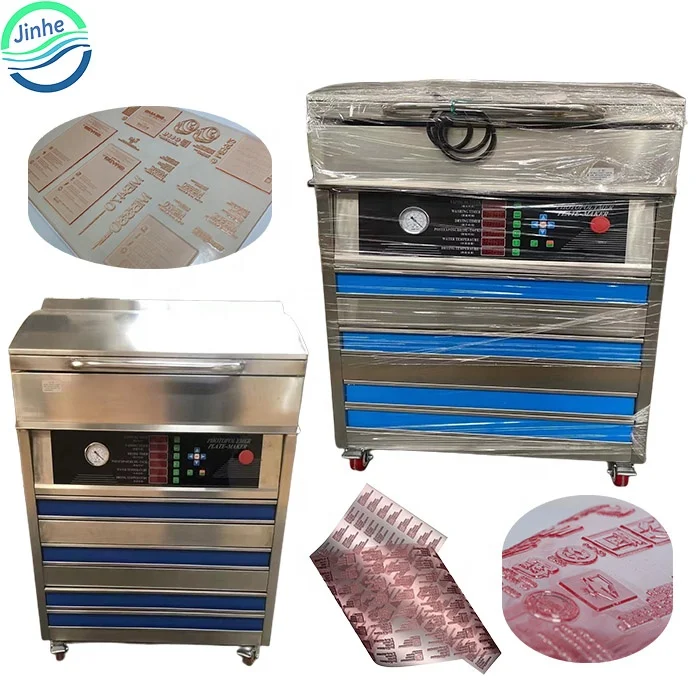 Letterpress photopolymer resin plate maker for corrugated box printing flexo polymer rubber plate making machine