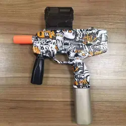 2022 new MP9 MP5 Electric Charging Micro-Punching Interesting Gel Ball Backyard Fun Outdoor Games Gel Ball Blaster for Boys gift