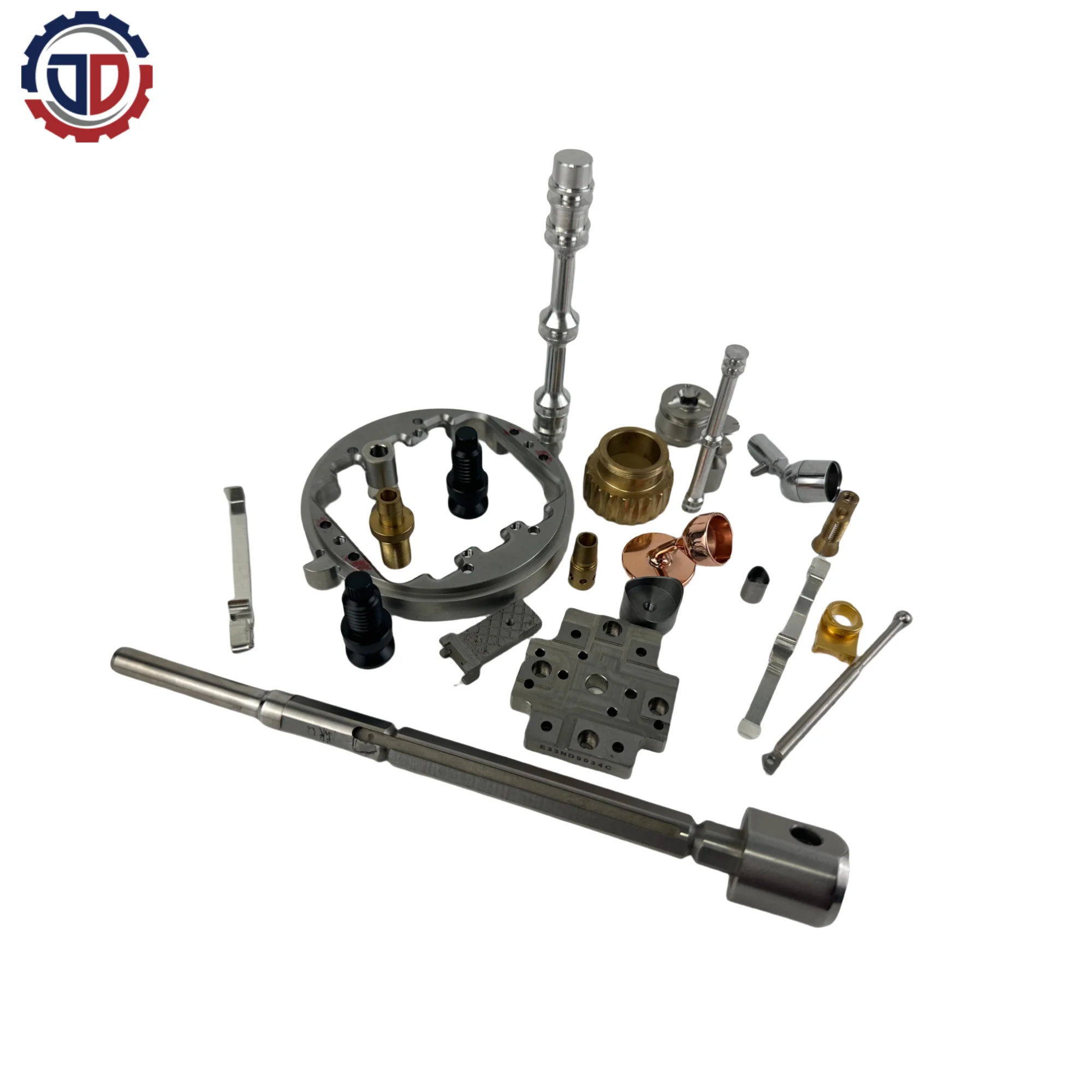 Jindee Custom CNC Anodized Aluminum High  Precision CNC Spare Turning Metal Machining Milling Manufacturer Service Parts