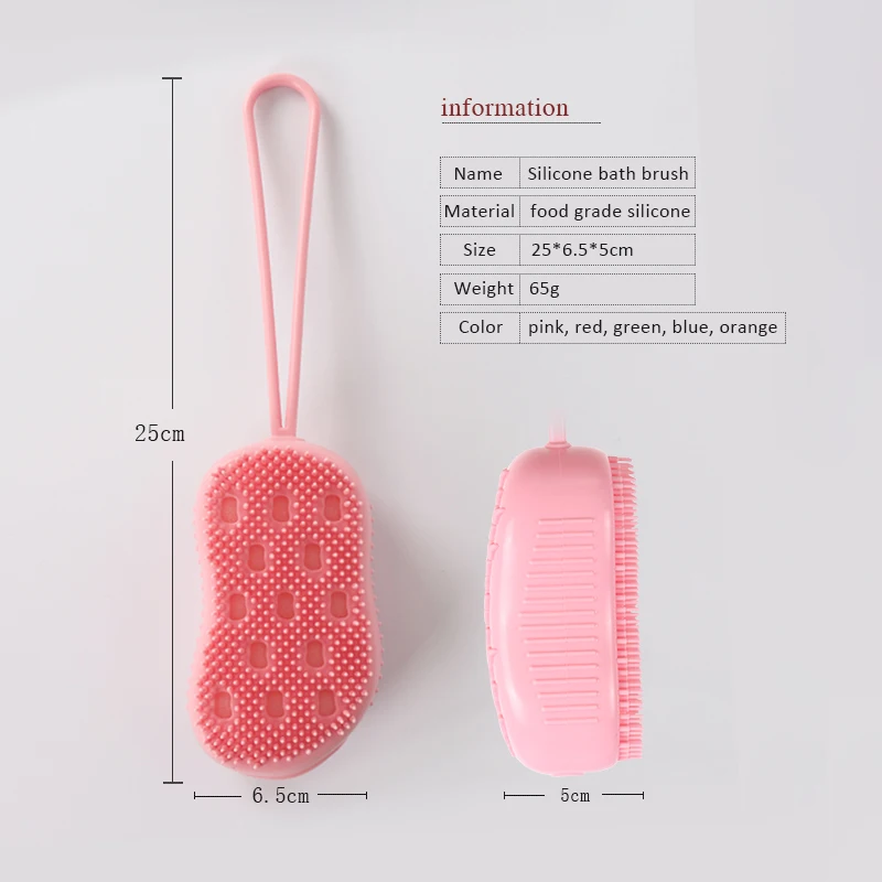 
Bath Brush Body Brush Exfoliating Body Smoother Dry Skin With Massage Pins 