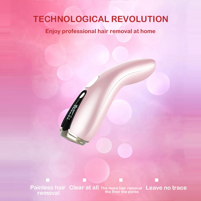 At-Home Ipl Permanent Hair Removal Legs Arms Face 500000 Flashes Painless Hair Remover Photon Skin Rejuvenation For Women