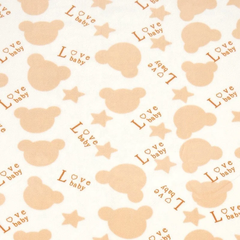 
Velvet Burnout Digital Print Fabric for Baby Clothing 288F 200 GSM 170CM Width Shoes Upholstery En Fonesun-ps449 100 % Polyester 