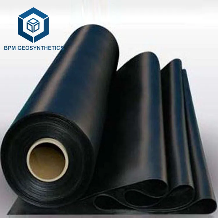 BPM геосинтетика 60 мил HDPE рулон геомембрана 2 мм для свалок в