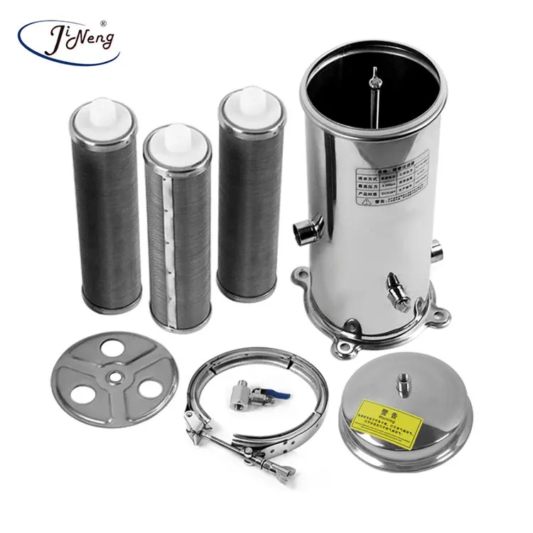 Precision filter housing security filter 304 stainless steel flange type 40 inch