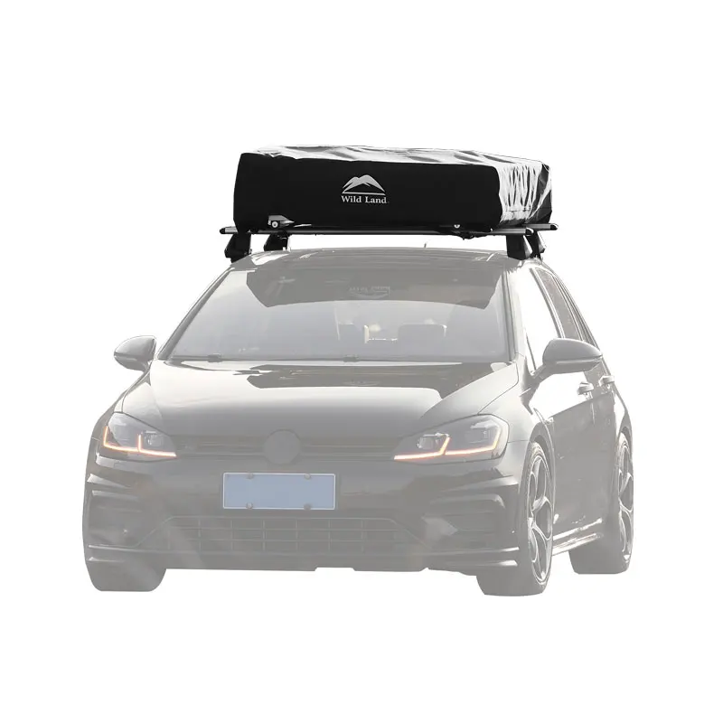 Wild Land Entry Level Cheap Aluminium Tent Car Roof Top Tent 2 Person Light Weight 4WD Outdoors Car Roof Top Tent for Camping