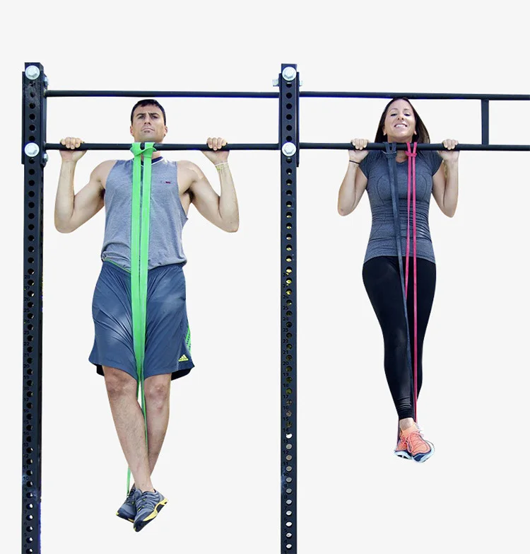 Custom Logo Latex Pull Up Bands Set Body Stretching Physical Therapy Muscle Training Assist Exercise Resistance Workout Band