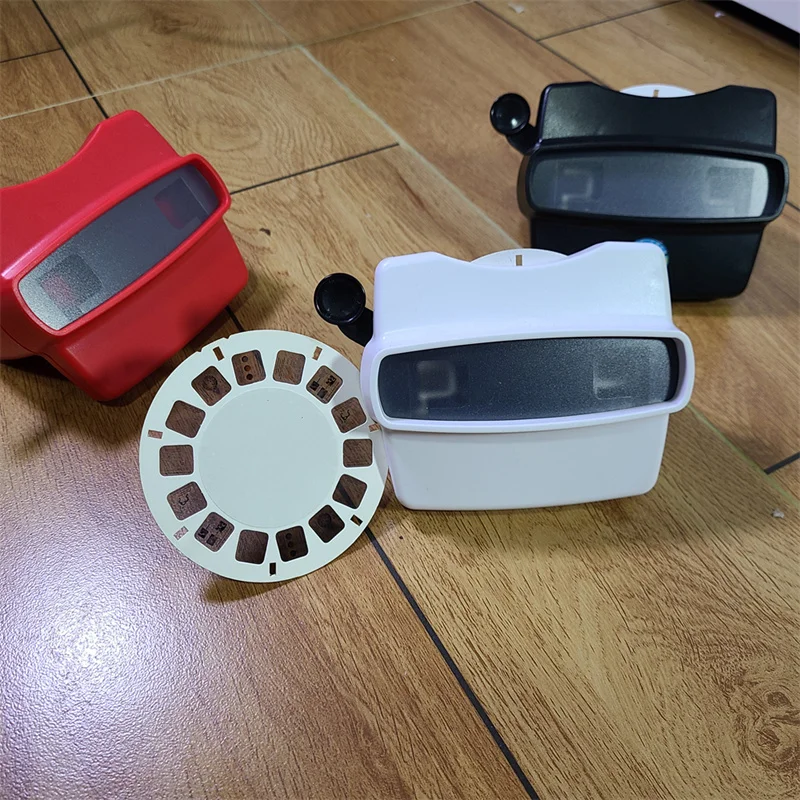 Science Educational Photo Slide Viewer 3D Viewer Machine View Master Viewfinders Toys for Kids with Film Reels