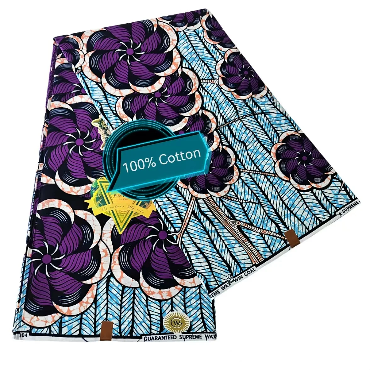 Factory customized drop shipping African wax printed dutch wax cloth 100% cotton wax printed cloth fabric for home textile