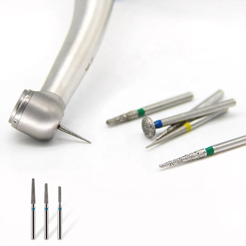 High standard durable multi use precise dental diamond burs sell dental steel burs fg diamond burs