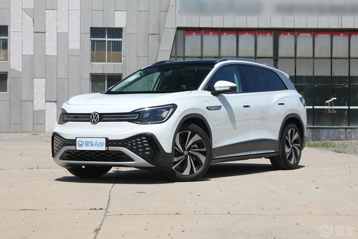 Hot sale 2024 second hand auto cheap prices VW ID6 7 seat SUV 601km pure electric cars adults vehicle