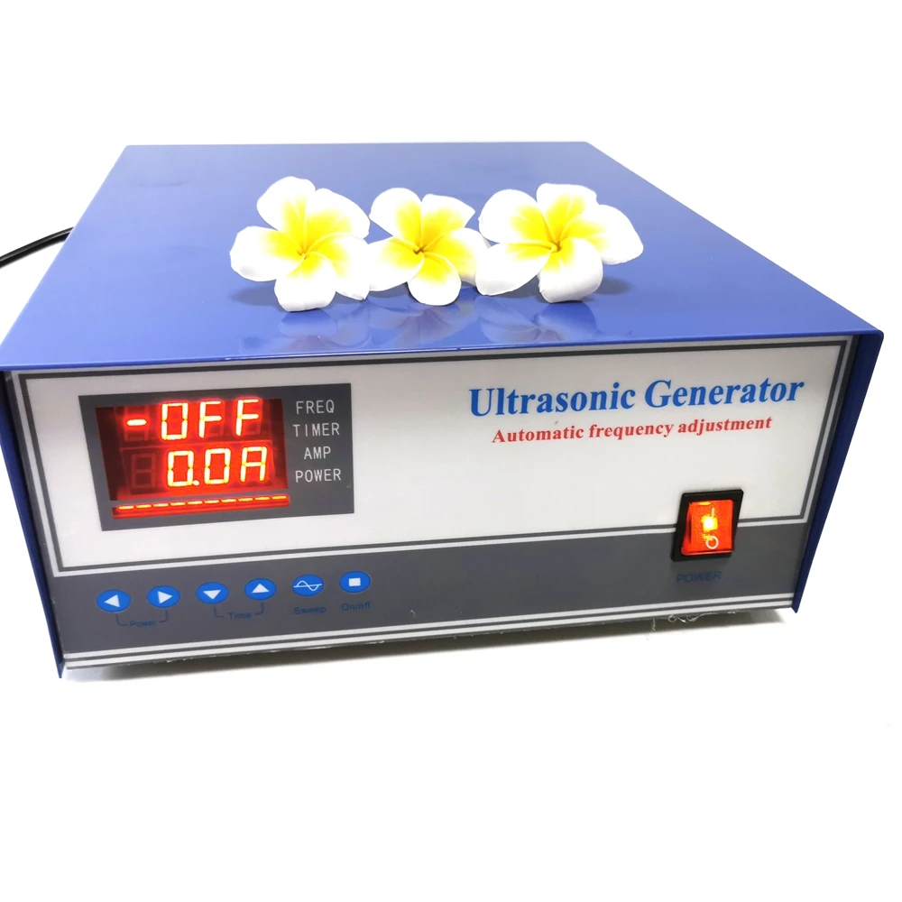 1000w 25khz Digital Ultrasonic Generator With Frequency And Power And Timer Adjust For Ultrasonic Cleaning Machines