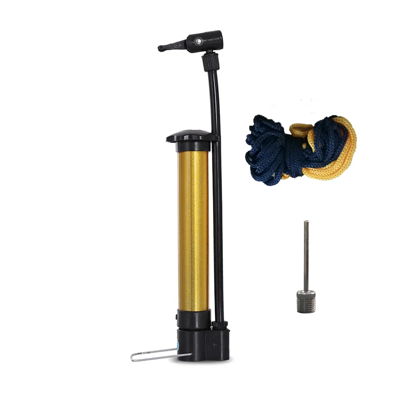 Inflator Hand Pump Mini Portable Bike Pump Valve Adapter Air Inflator With Ball net and Needle Ball Air Pump