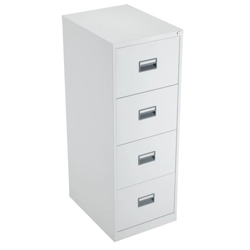 Four-drawer Vertical File Cabinet Lockable Metal File Document Cabinet With Lock For Legal & Business File
