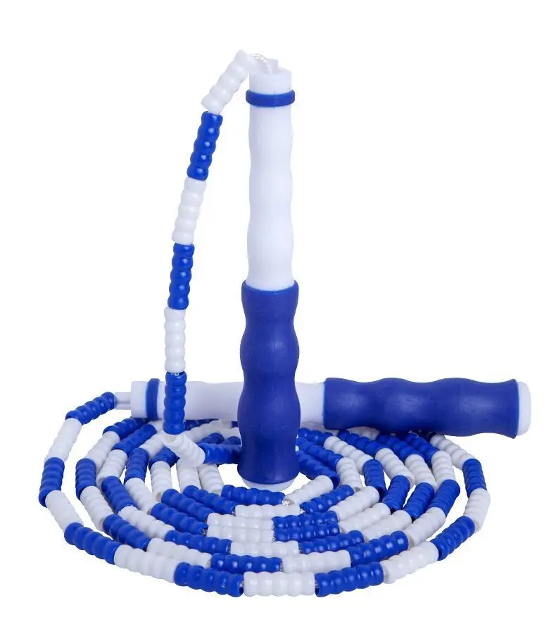 Factory Direct Supply Nylon Beaded Jump Ropes For Fitness Adjustable Length Skipping Rope With Wholesale Price