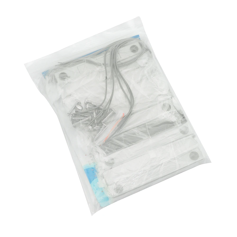 Surface Mounted Aluminum Alloy Material NC / NO Home Safety Wired Magnetic Door Contact