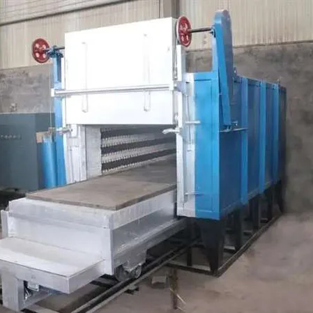 Mc Compact Footprint Aluminium Melting Crucible Type Furnace Fixed Gas Fired Heat Treatment Furnace Aluminum Chips Melting Furna