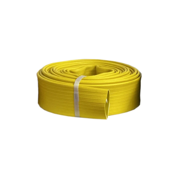 TL High Pressure Resistance Polyester Fire Hose yellow color 1.5 inch