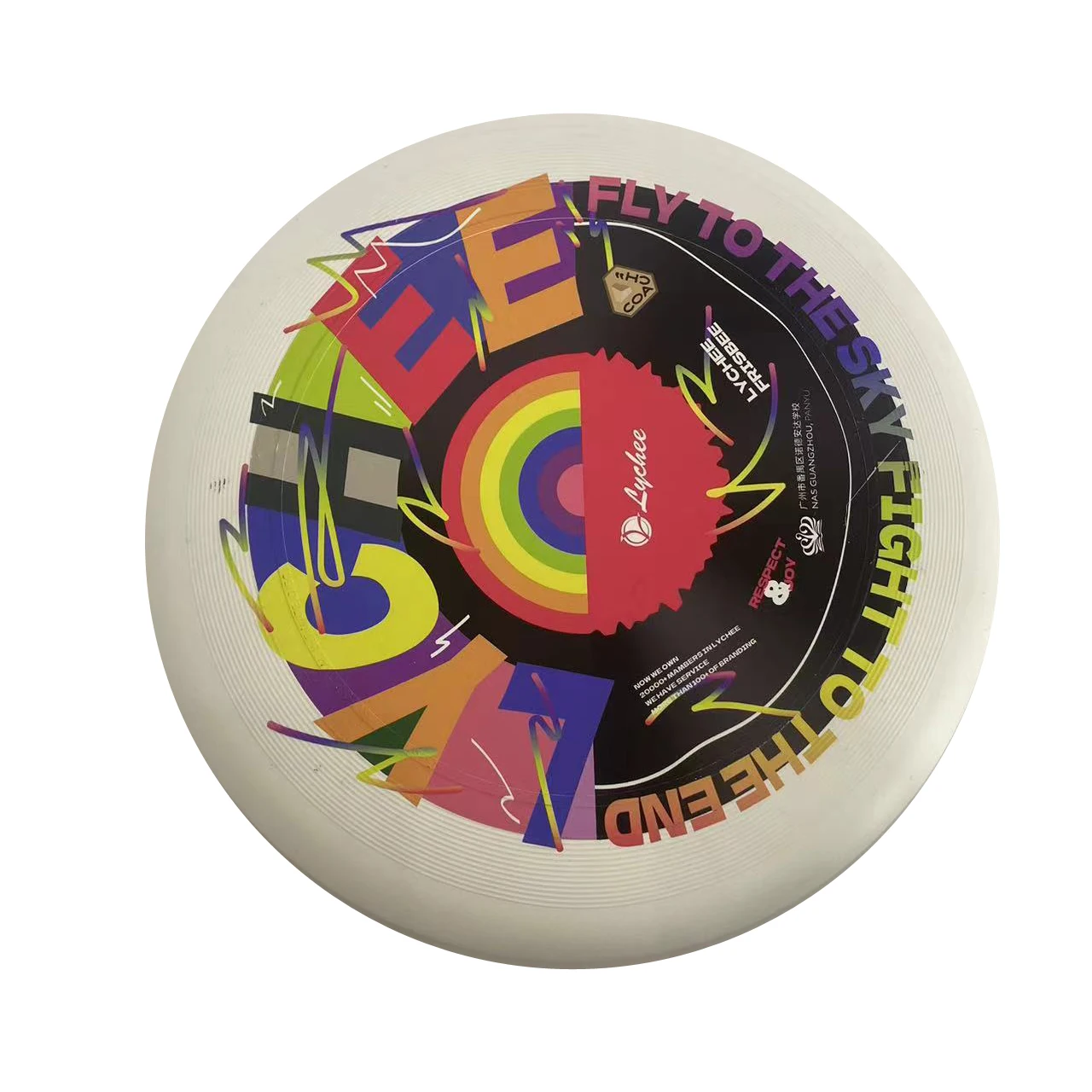 Wholesale Customized Print Outdoor Sports Entertain Team Gaming Ultimate Professional  high quality Plastic Flying Disc