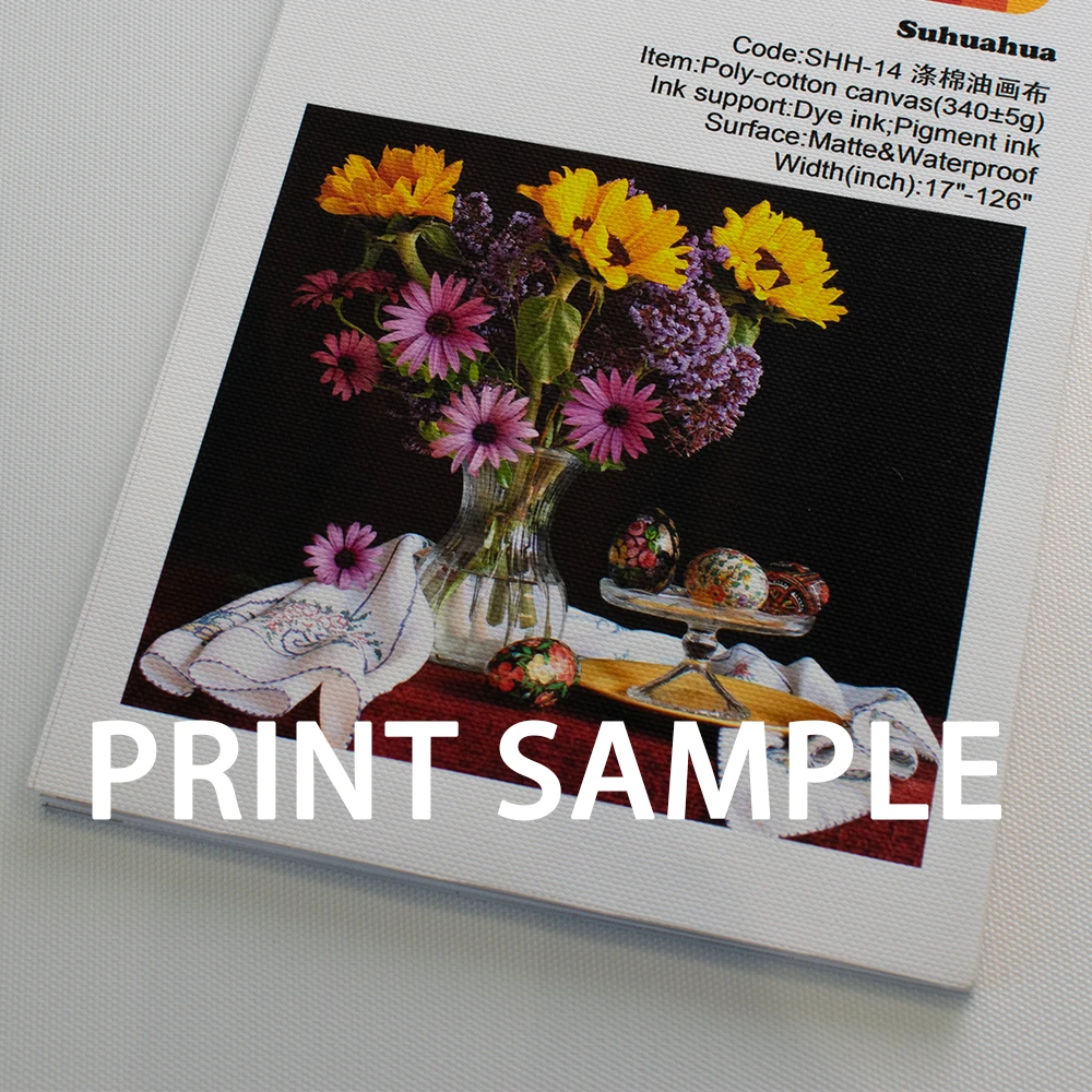 
Custom Art Print Inkjet Polyester Canvas Oil Art 