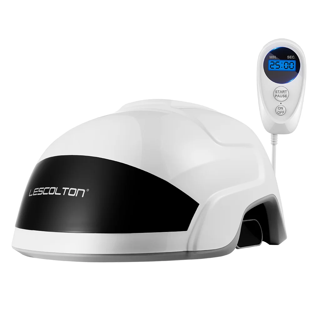 Lescolton laser hair growth restoration cap a powerful natural hair loss treatment laser hair grow Helmet